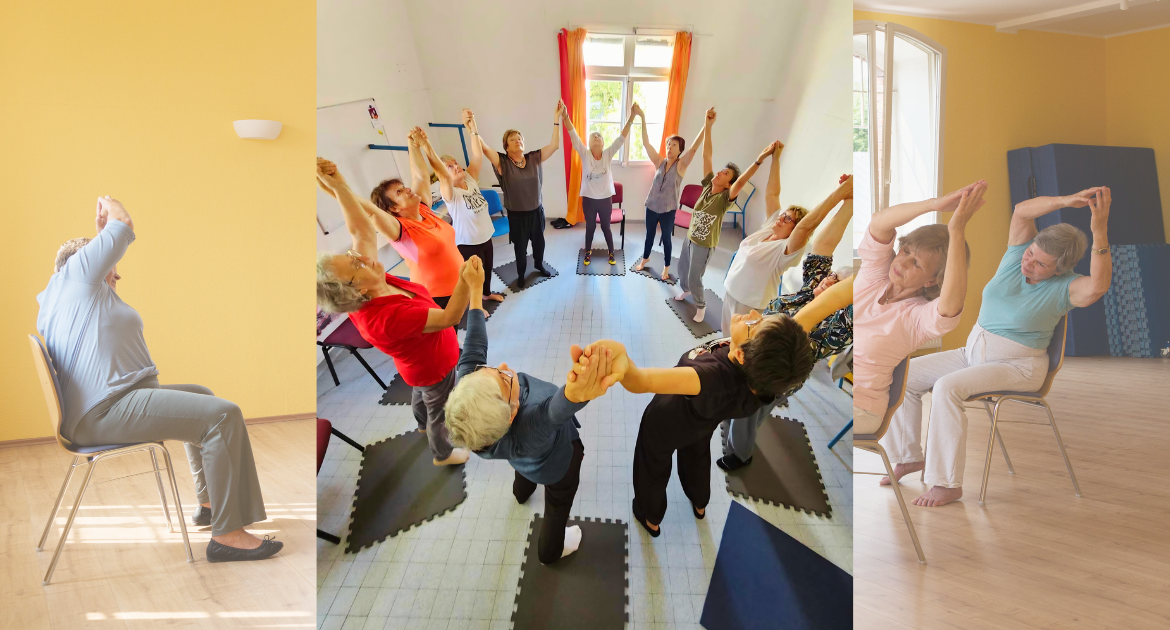 Yoga sur chaise