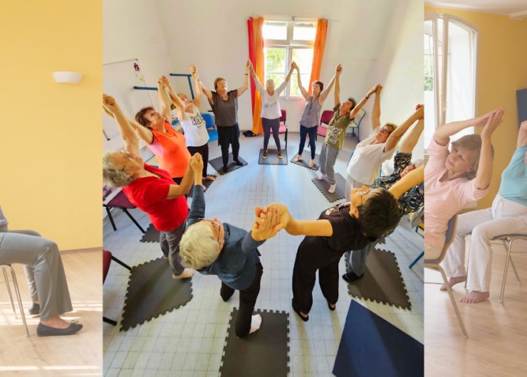 Yoga sur chaise